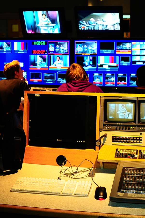 broadcasting control room